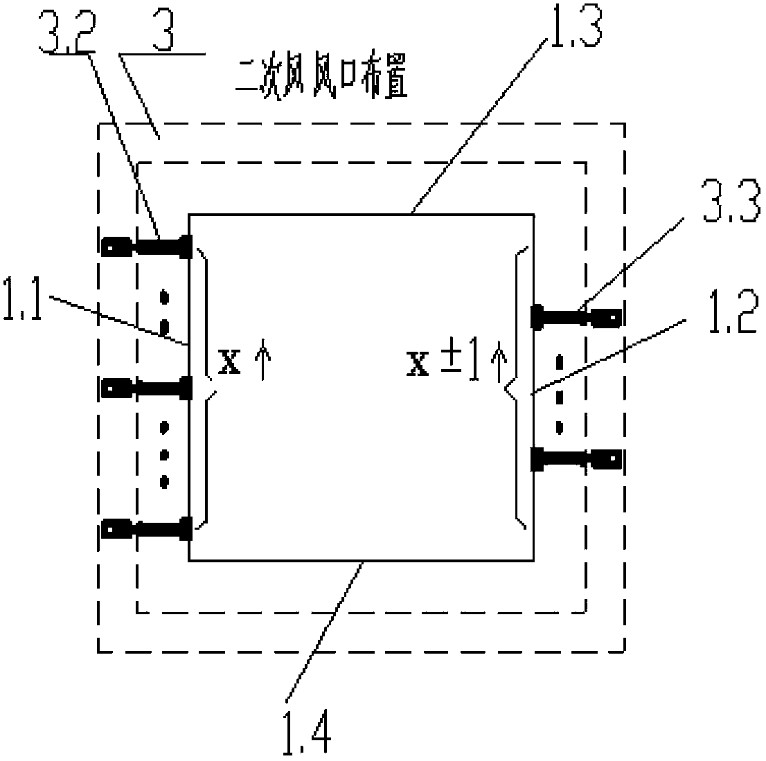 Boiler combustion method of biochemical industry alcohol waste liquid