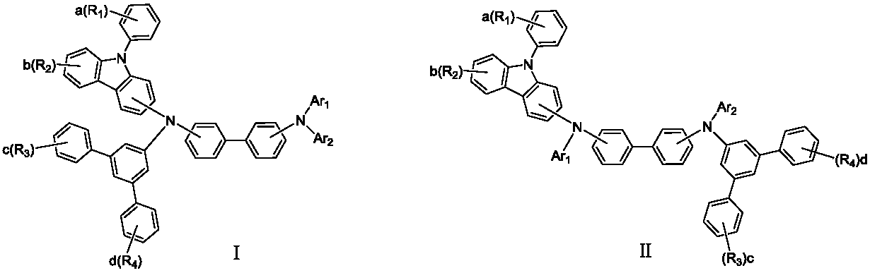 Benzidine compound and organic light-emitting device thereof