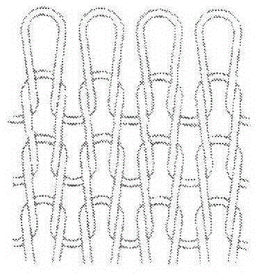 Method for weaving and processing polyester fiber elastic fabric for emplastrum