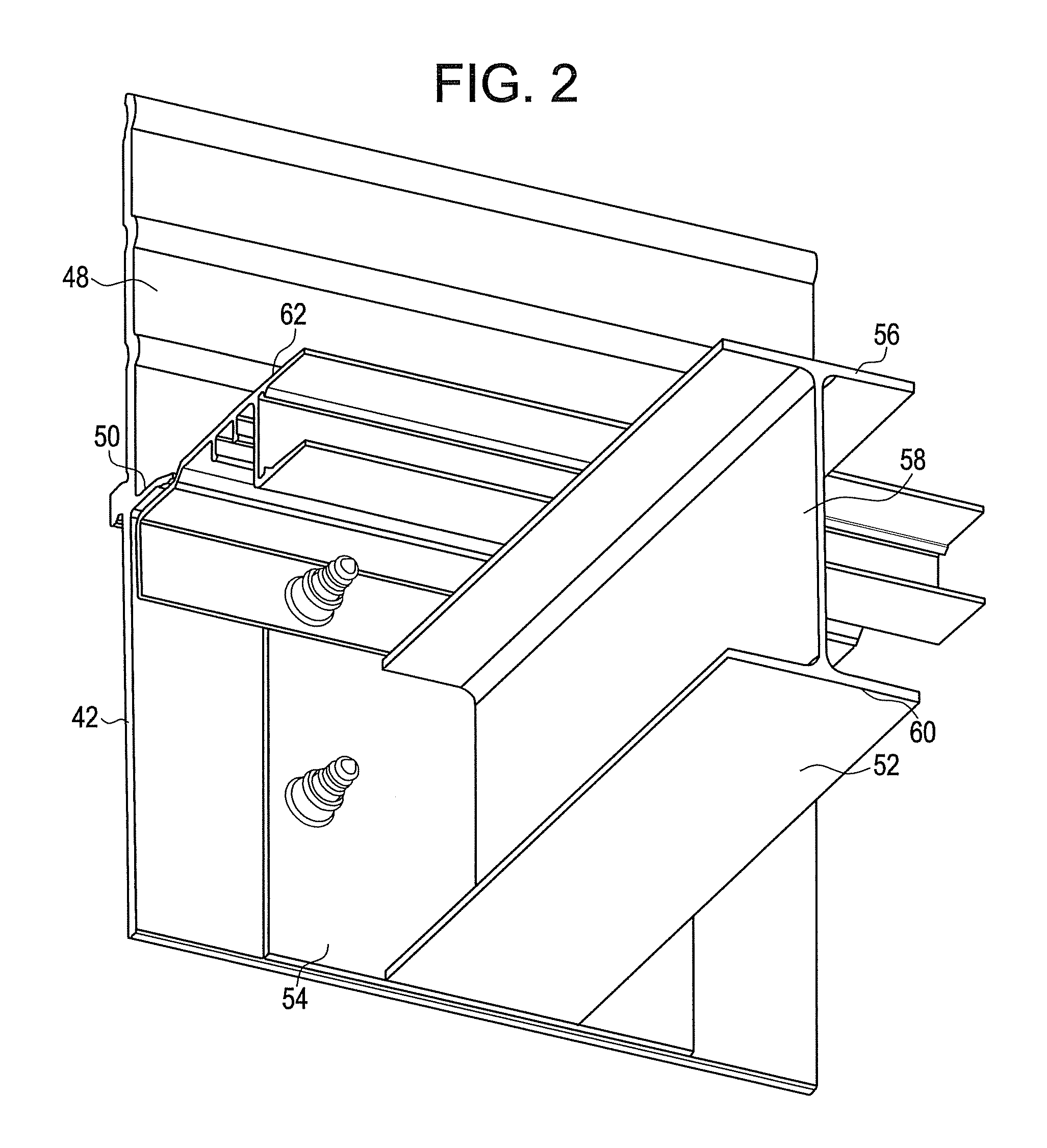 Integrated rear impact guard and pintle hook assembly