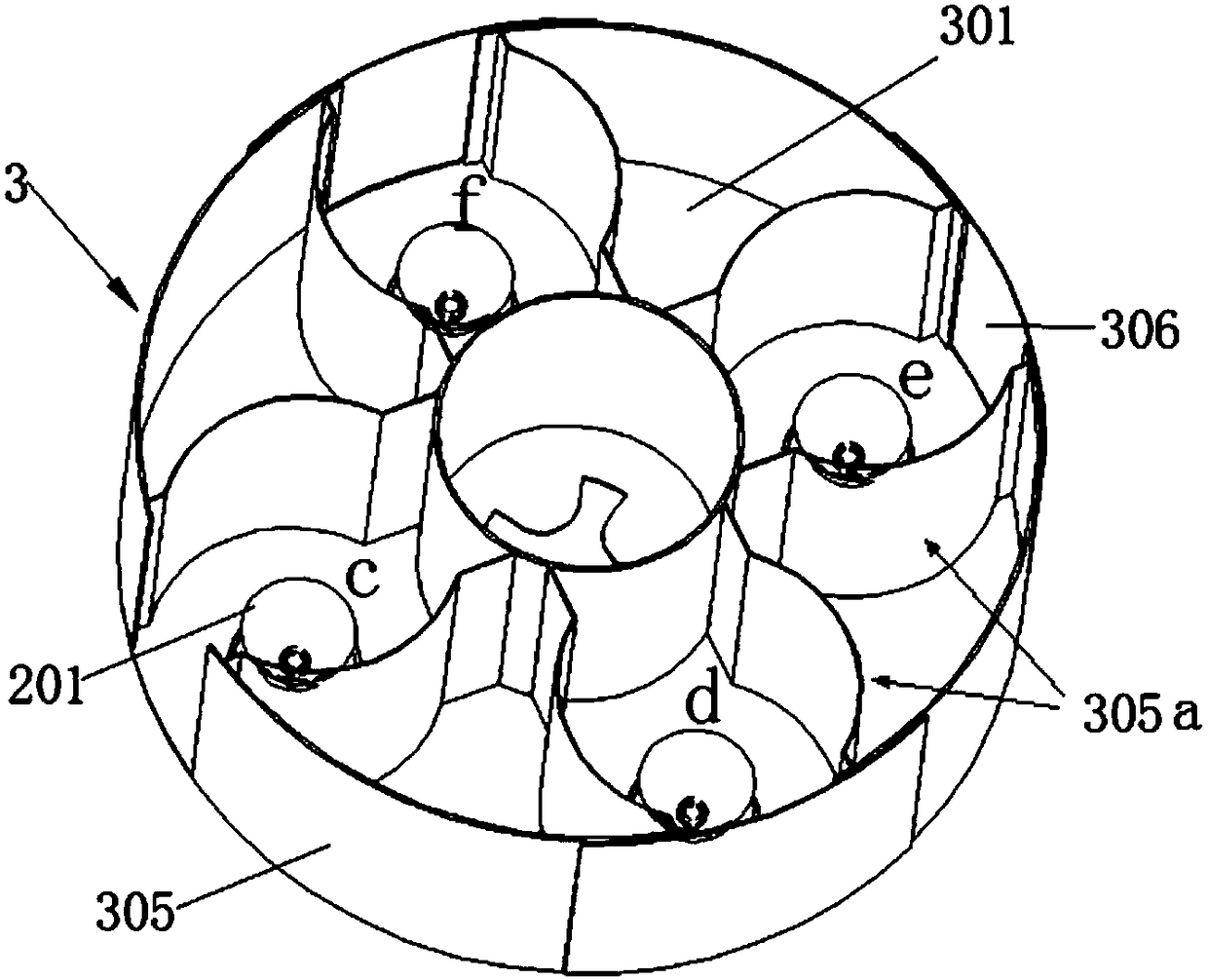 Online water detection system and detection method thereof