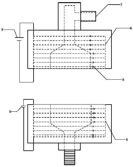 Inner cavity iron ball magnetic suspension type pneumatic artificial muscle