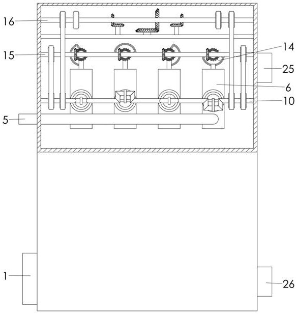 New energy biogas digester desulfurization purification and pressure stabilization system