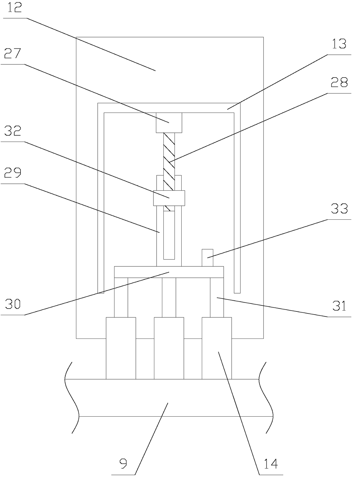 Internet of things-based intelligent communication iron tower having a protection function