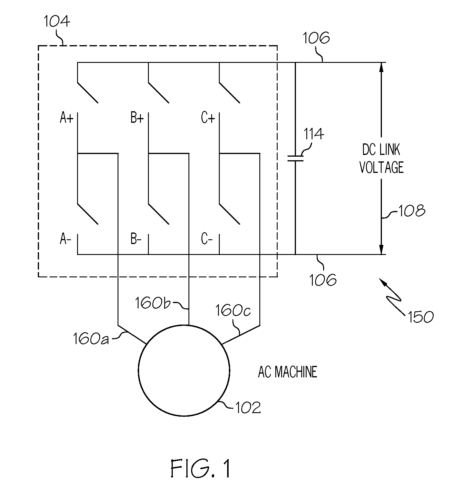 Intelligent method for DC bus voltage ripple compensation for power conversion units