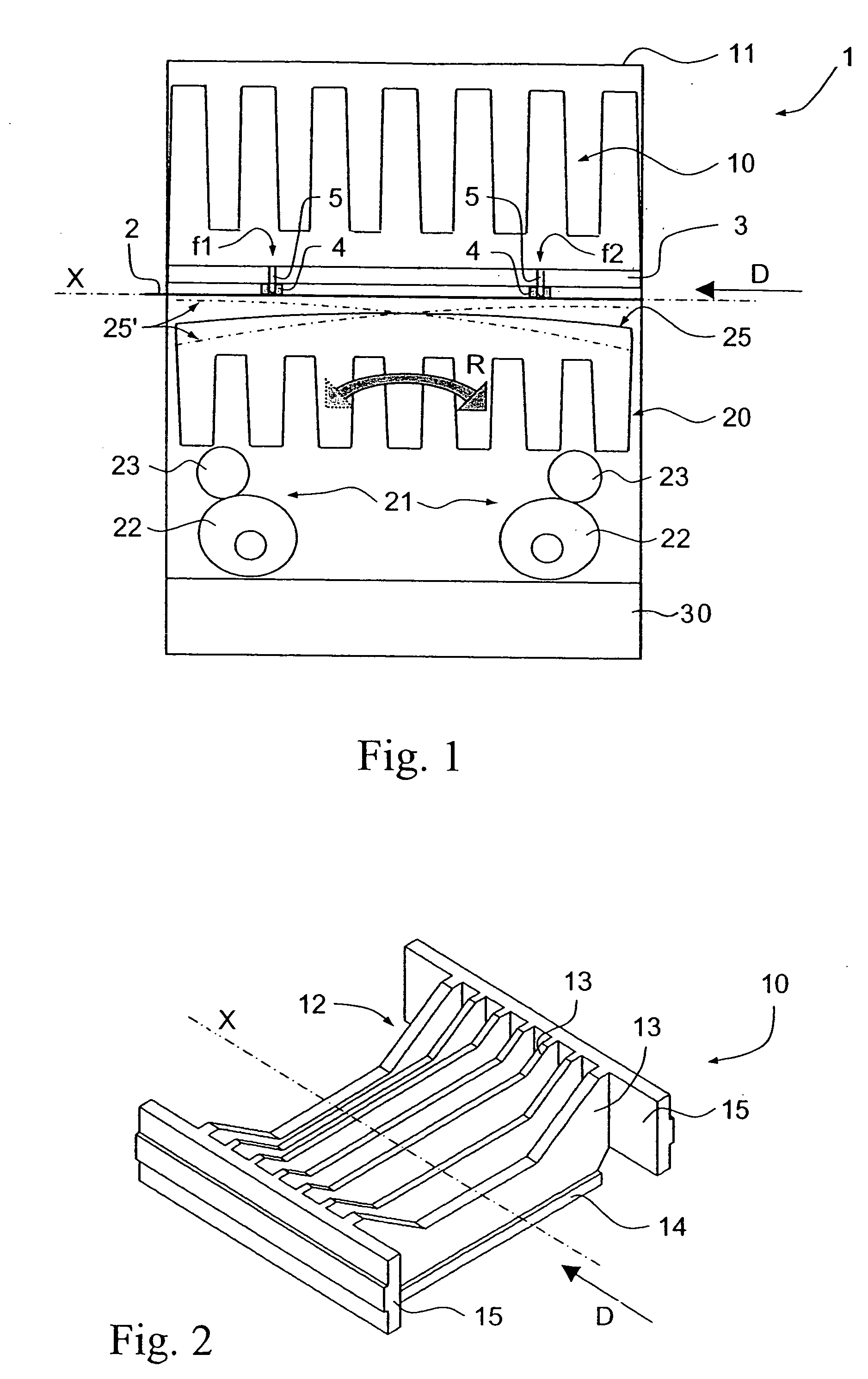 Method of converting web or sheet material and press for applying said method