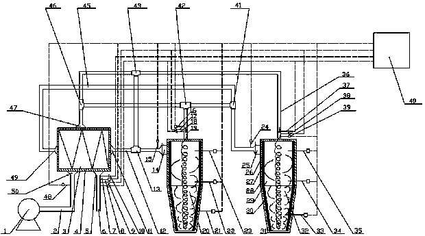 Cyclonic coal mine ventilation air methane (VAM) catalytic oxidization reactor