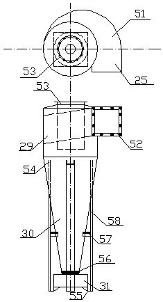 Cyclonic coal mine ventilation air methane (VAM) catalytic oxidization reactor