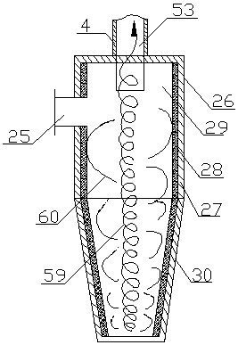 Cyclonic coal mine ventilation air methane (VAM) catalytic oxidization reactor