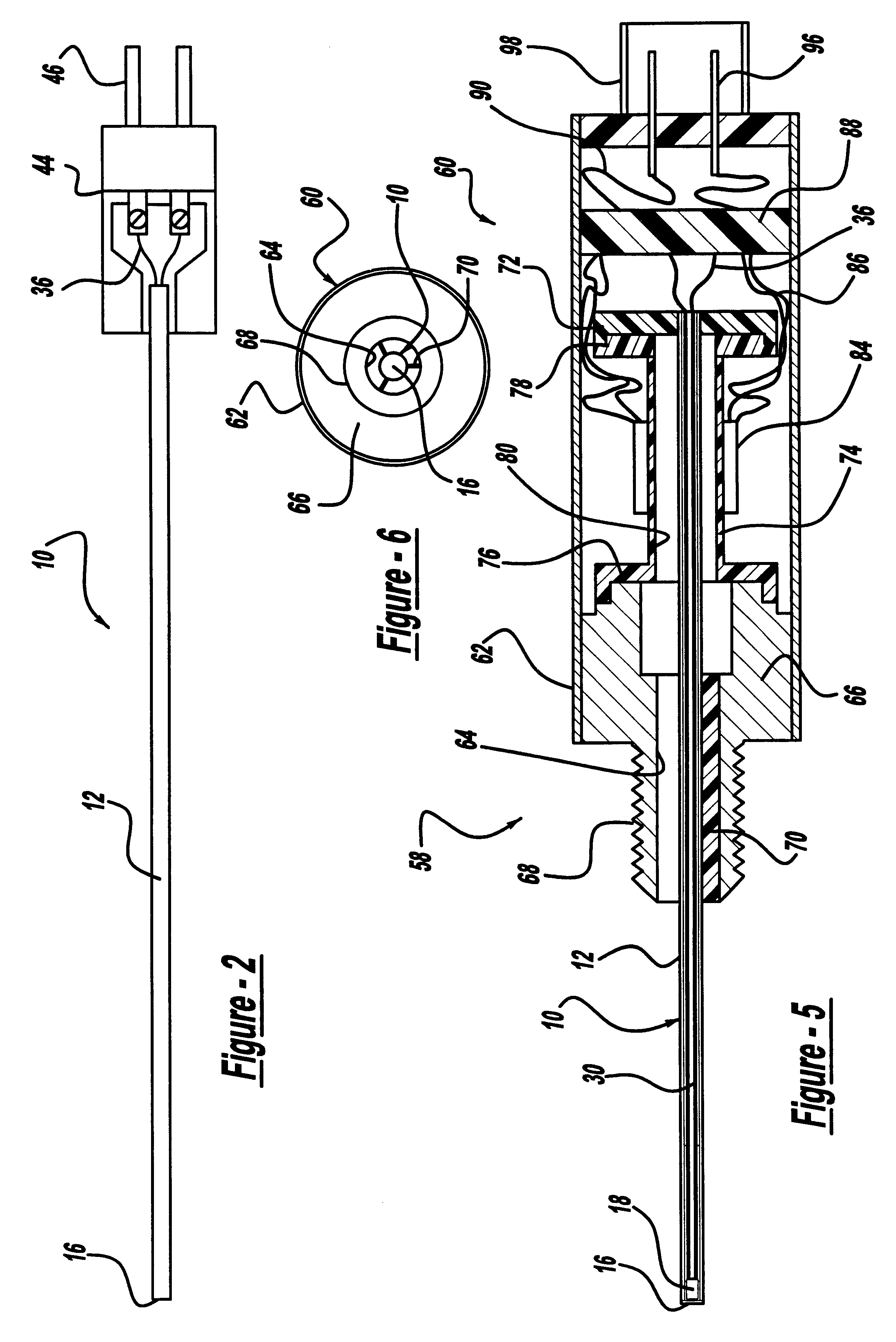 Precision temperature probe having fast response