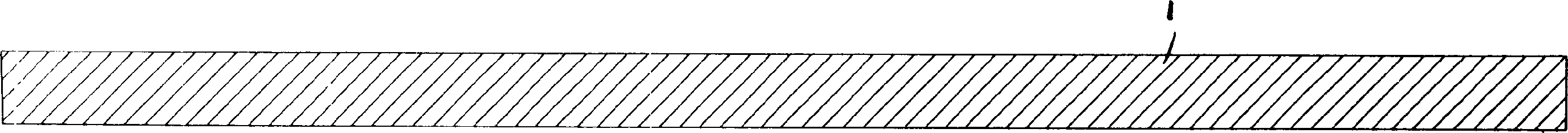 Planar salient point type technique for packaging intergrate circuit or discrete component