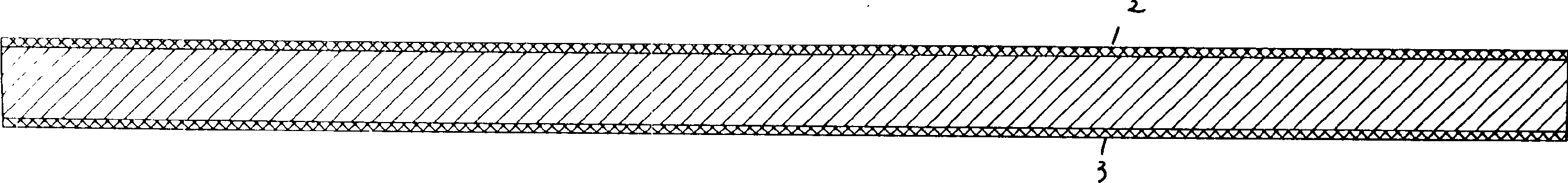 Planar salient point type technique for packaging intergrate circuit or discrete component