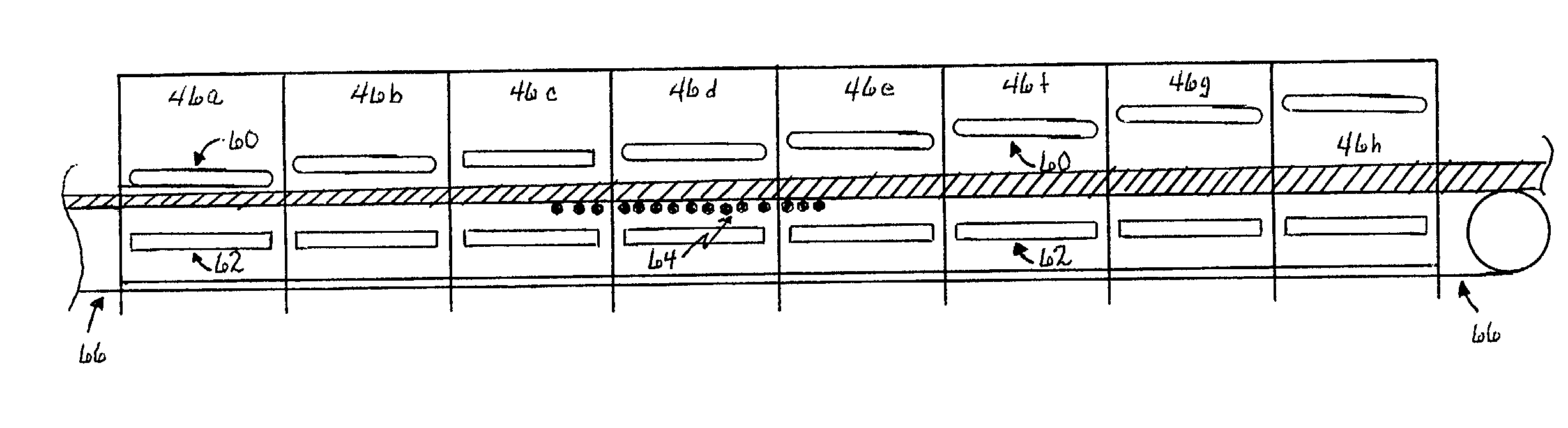 Breadcrumb processing line and method