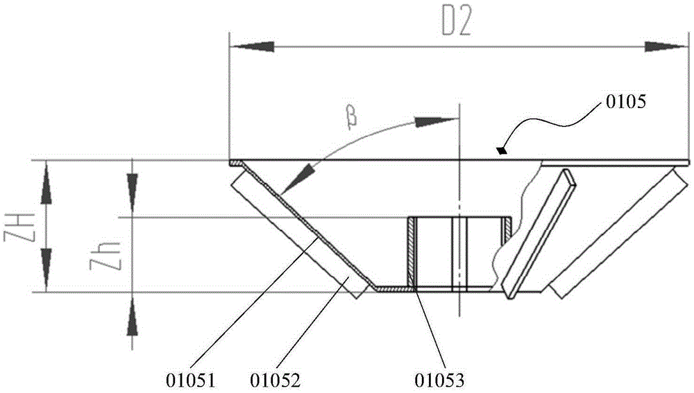 Multilayer disc type centrifugation and gravity film forming and differential speed pressure reduction low-temperature evaporation device