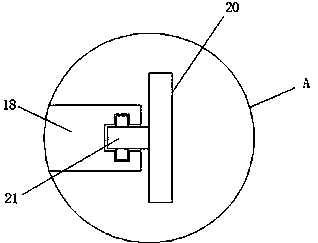 Stirring device for construction site