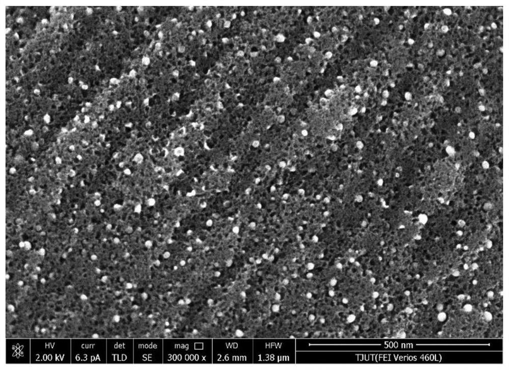 A kind of carbon-based catalyst using biomass cotton and its preparation method and application