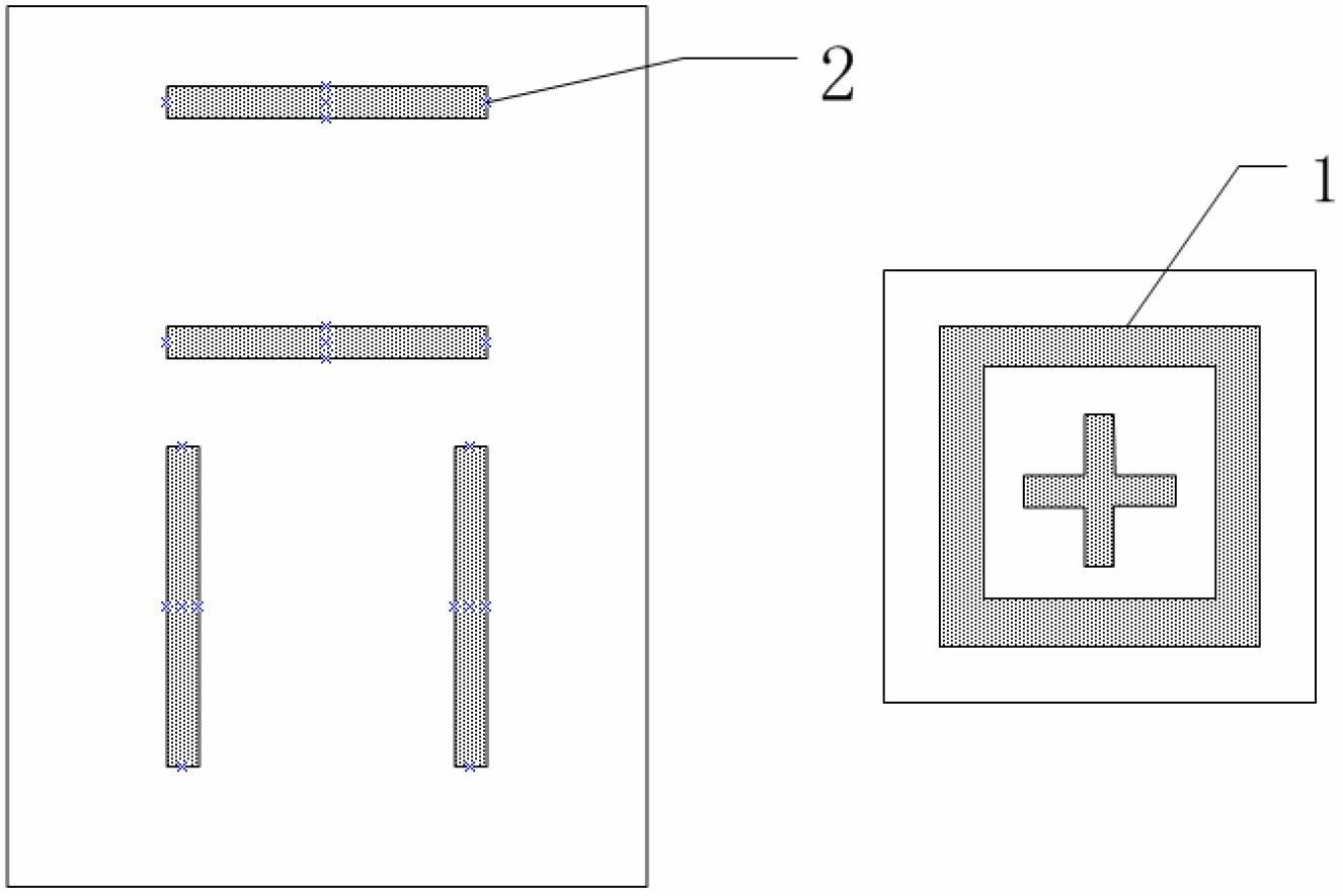 Counterpoint mark and method for using same to manufacture workpieces in exposure process