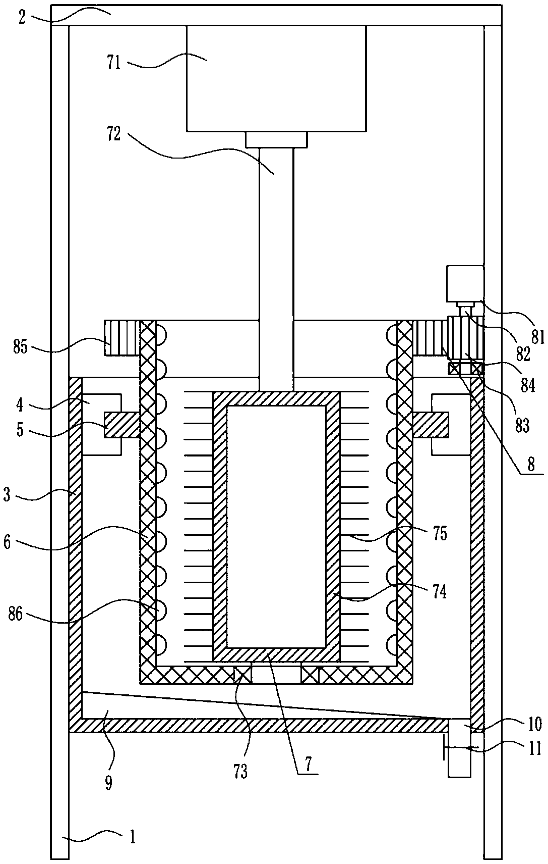 Steel ball cleaning equipment for hardware