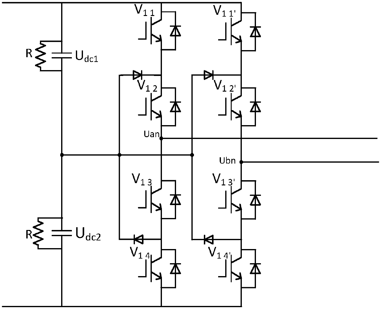 Clamping cascading frequency-multiplication multi-level power converter and control method thereof