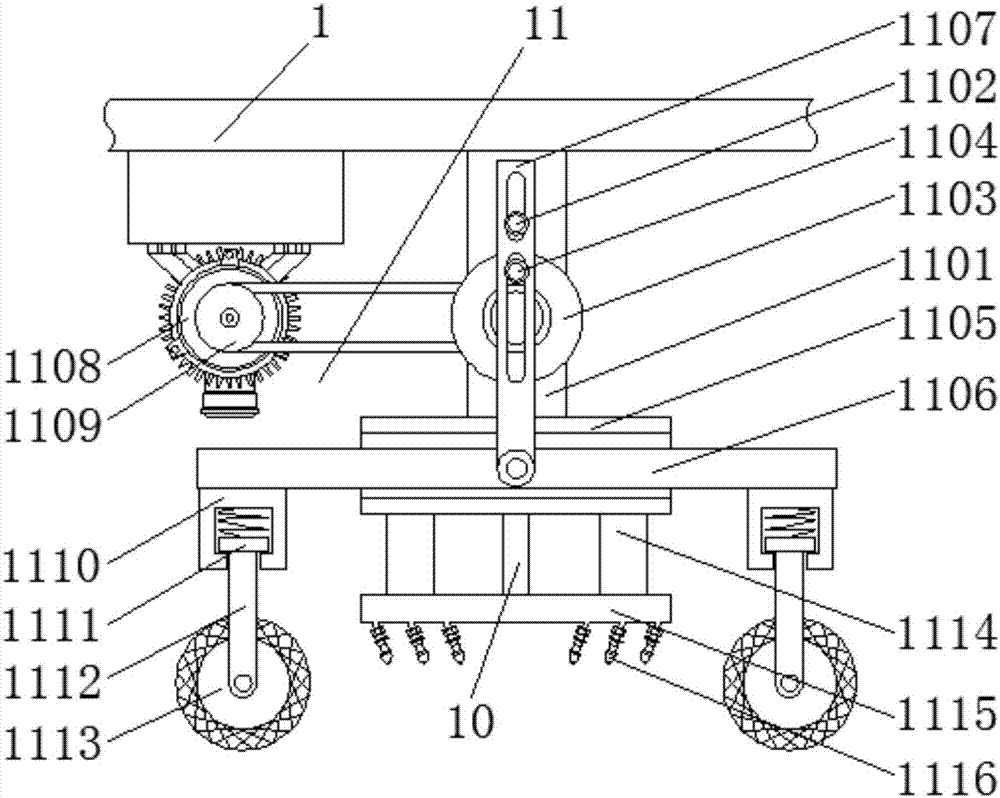 Environment-friendly spray printing and dyeing device for textile fabric