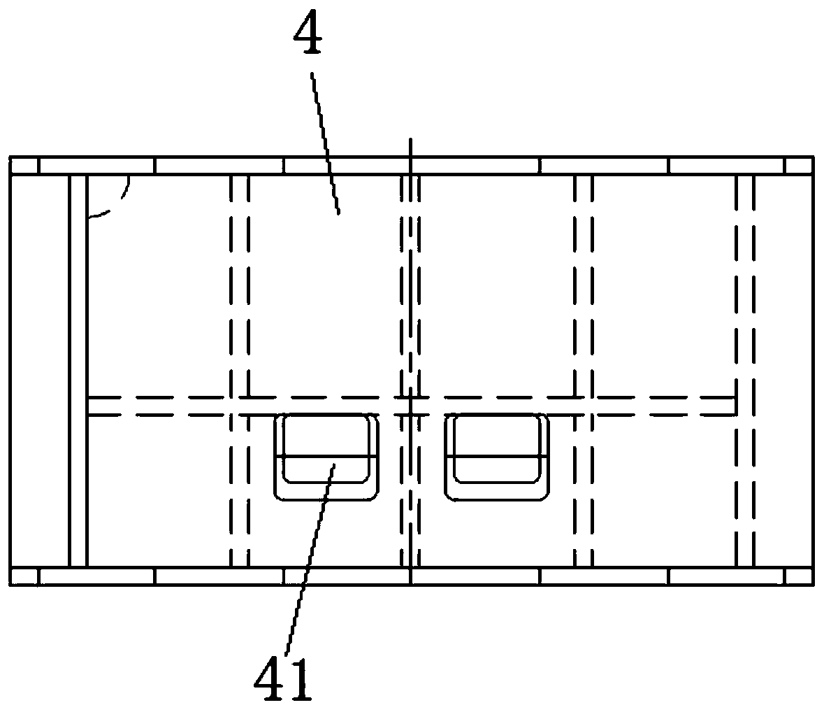 Height-increasing tooling and height-increasing method for a container gantry crane