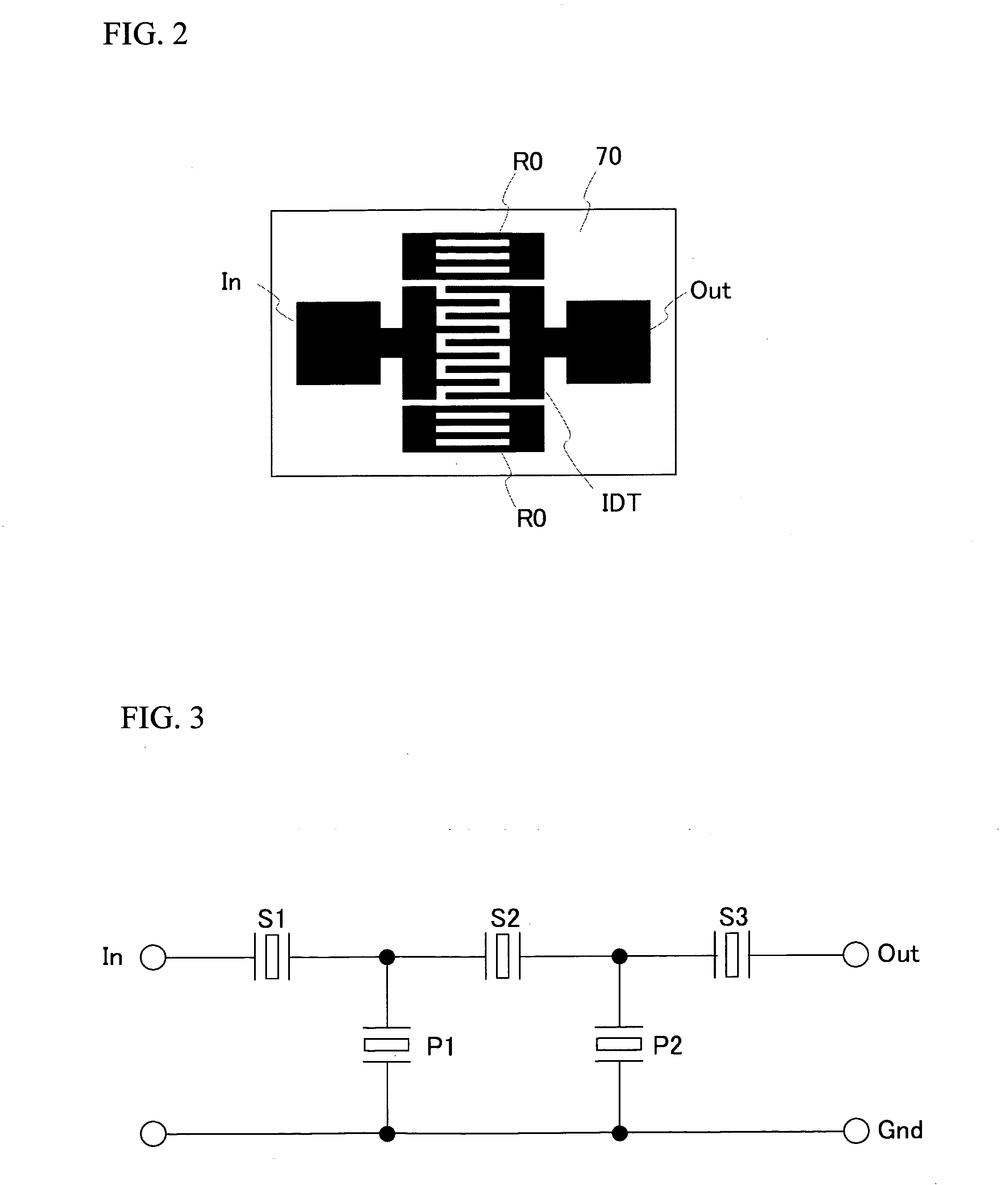 Duplexer and ladder type filter