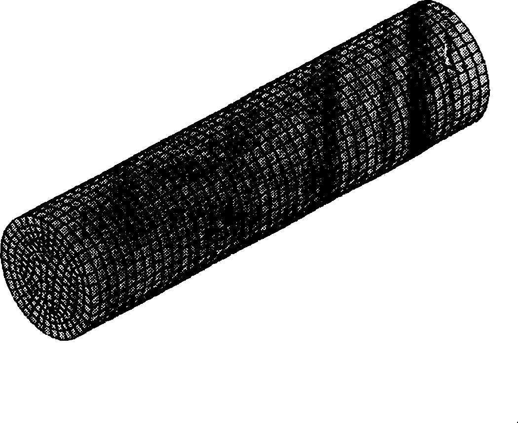 Hydraulic pressure resistant, corrosion resistant, light composite cylindrical thin-walled casing and manufacturing method thereof