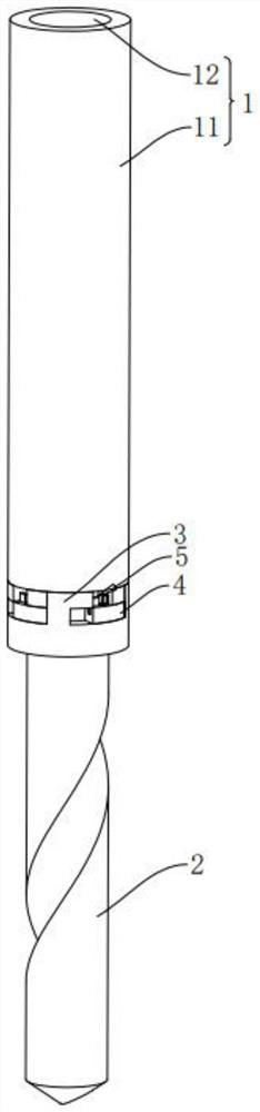 Multi-tool-bit type center cooling drill bit