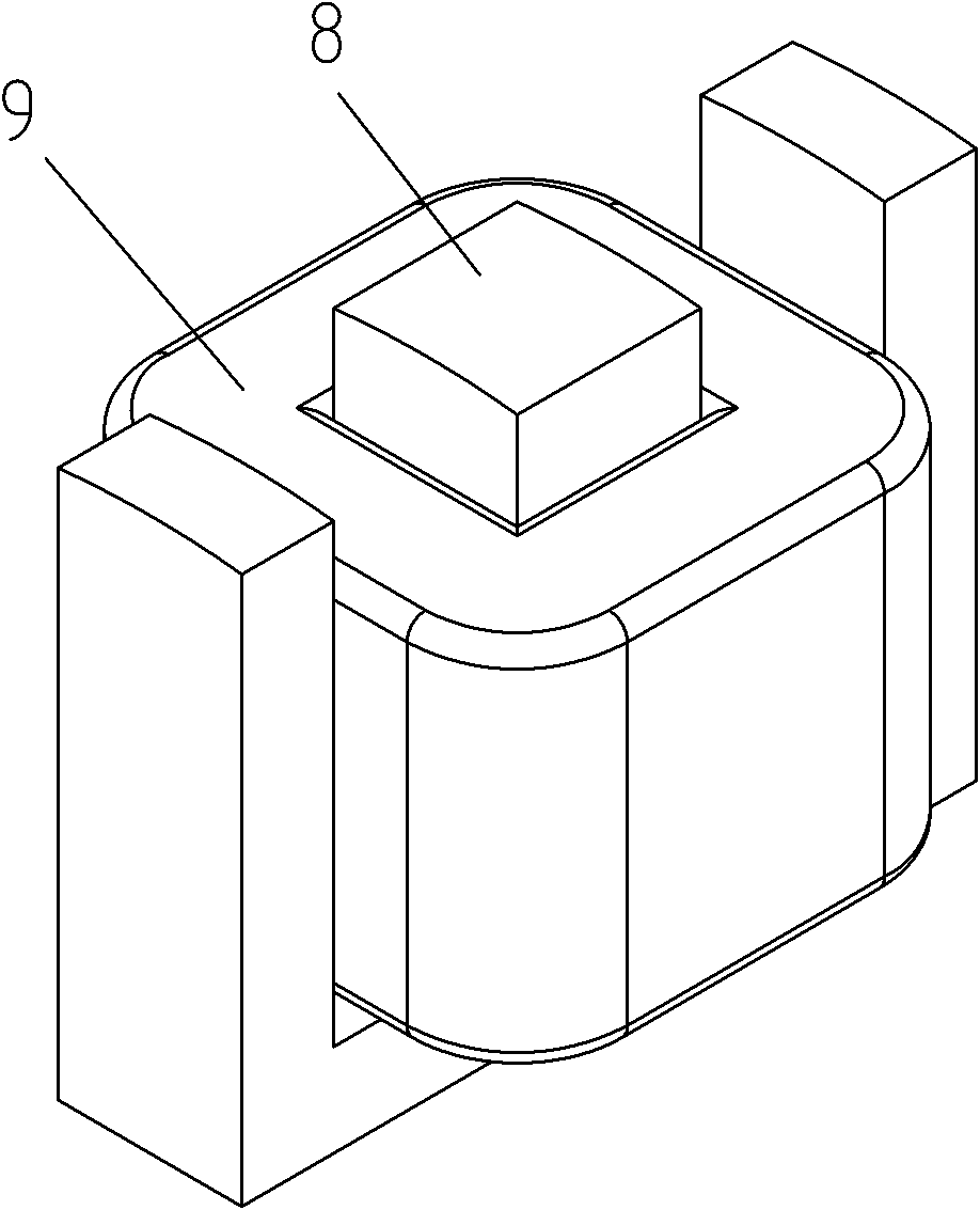 Electromagnetic induction heating press-roller