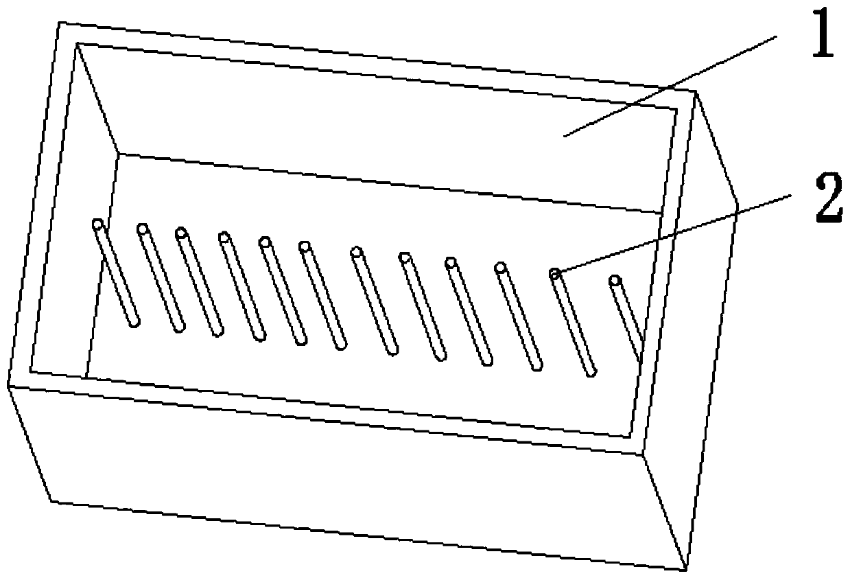 Process for treating brush pen holder