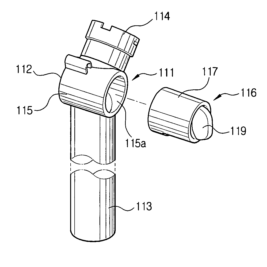 Airflow diverter for upright-type vacuum cleaner and upright-type vacuum cleaner having the same