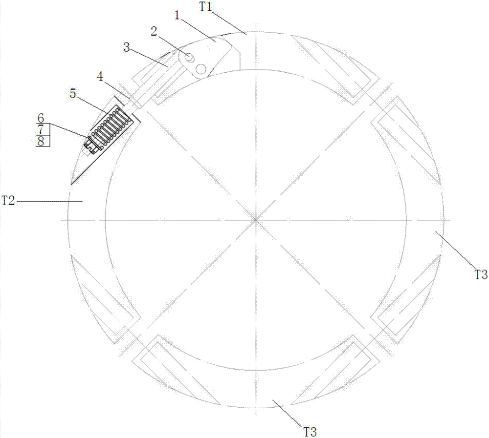 Expanding sleeve with automatic mechanical jaw device