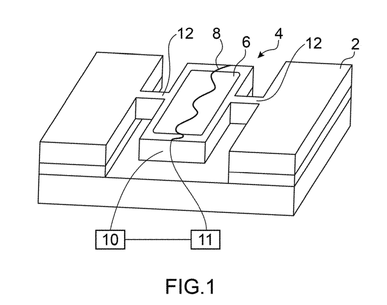 Compact gas sensor with enhanced selectivity