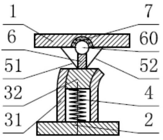 A flexible neck joint mechanism with nodding function capable of flexion and extension