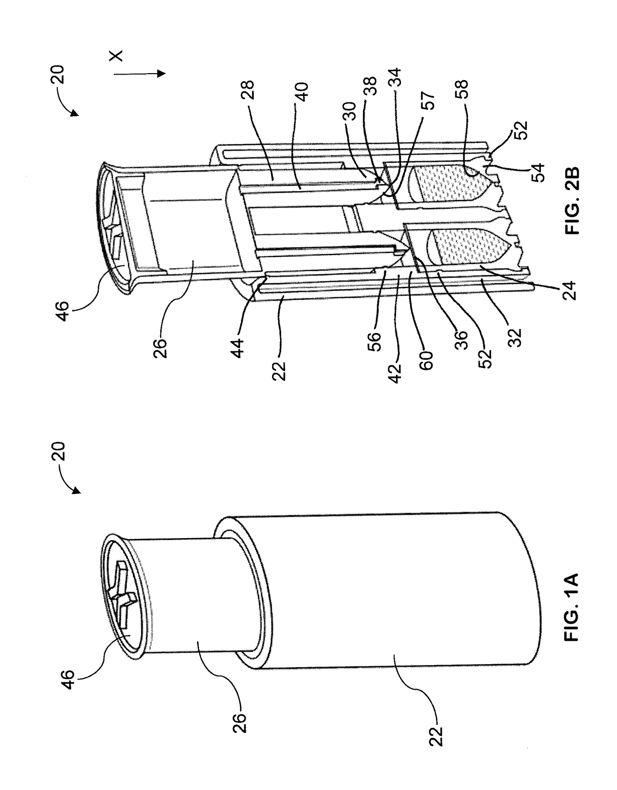 Apparatus and methods for storing and mixing separate substances