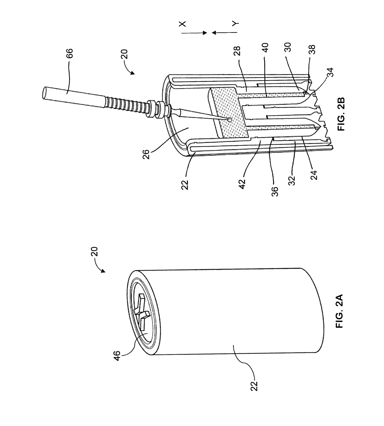 Apparatus and methods for storing and mixing separate substances