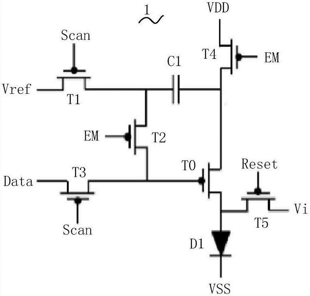 Pixel compensation circuit, scan driving circuit and display device