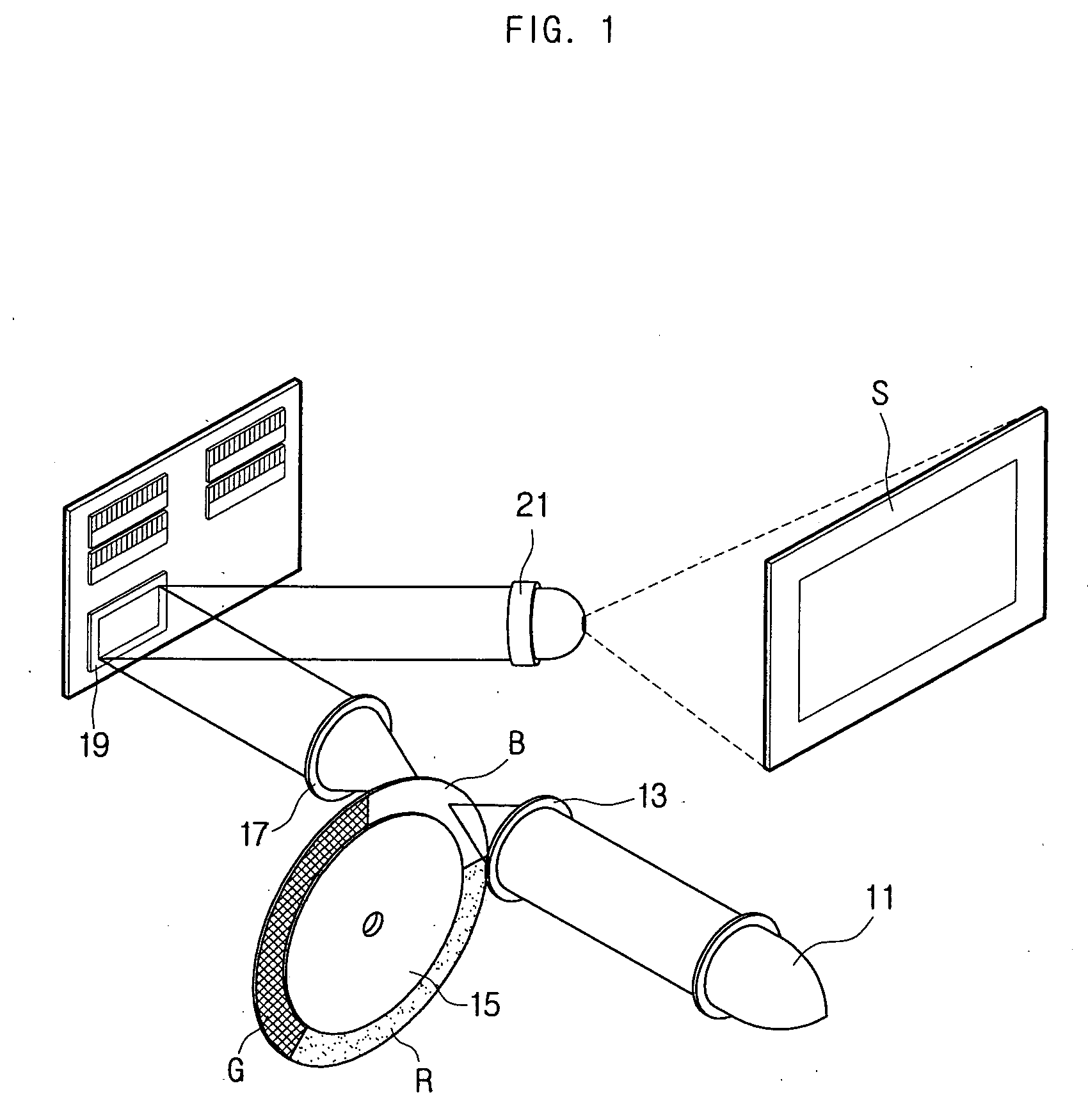 Vibration type tilting device and image projection device having the tilting device