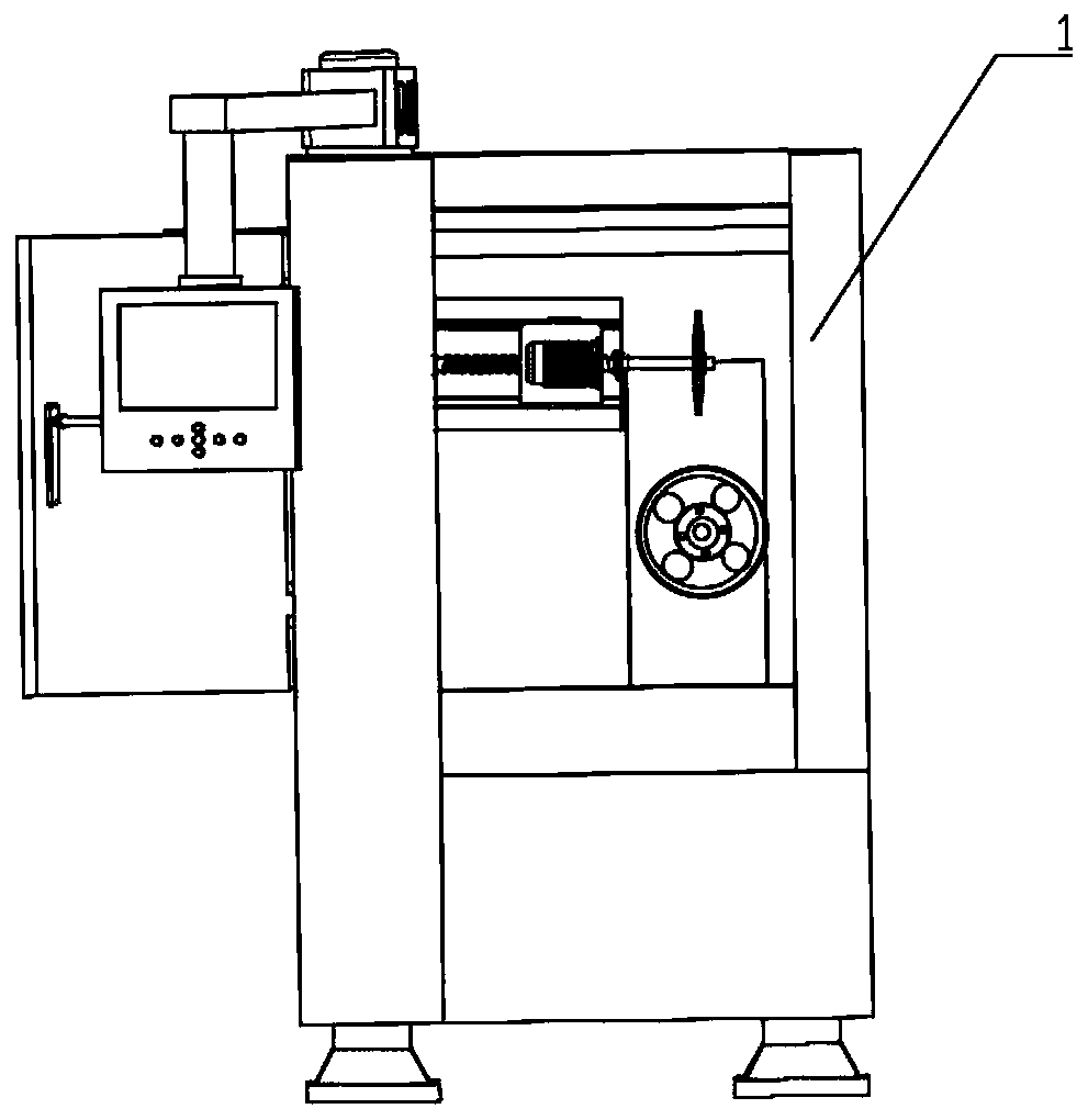 Numerical control formed grinding wheel gear grinding machine