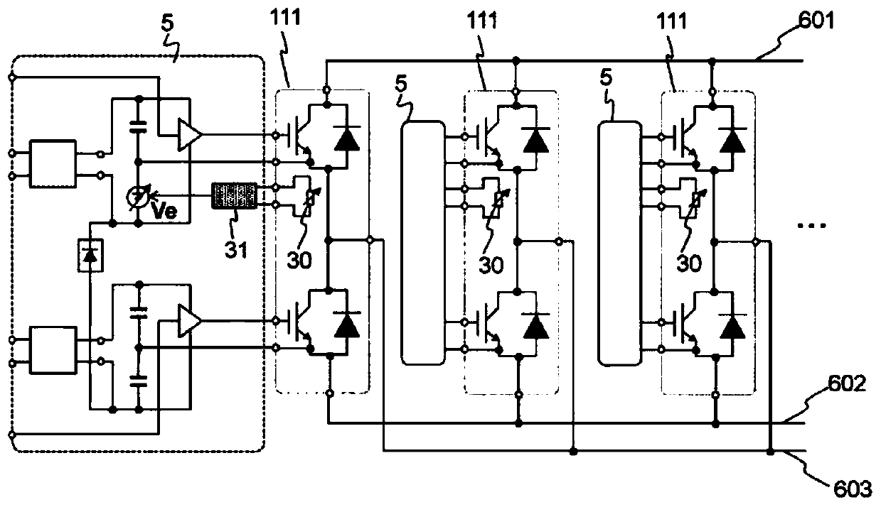 Drive circuit of a power conversion device and power conversion device