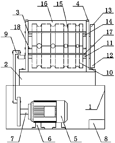 Head rolling machine