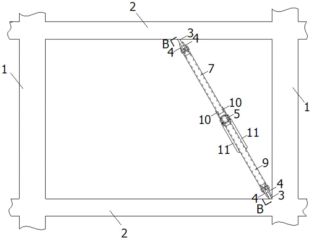 Scissor-type deformation amplifying device for amplifying energy consumption effect of damper