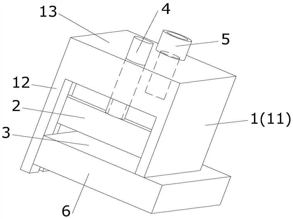 Glue scraping device for flat piece and with controllable gluing shape