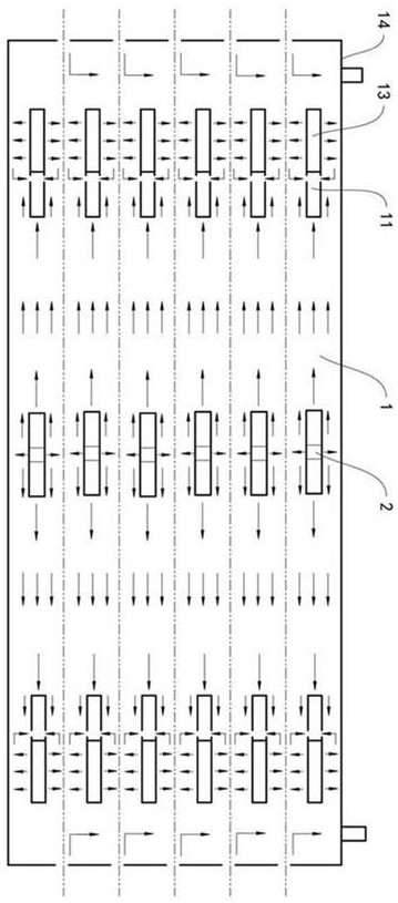 A carbon fiber preoxidation furnace with uniform temperature field