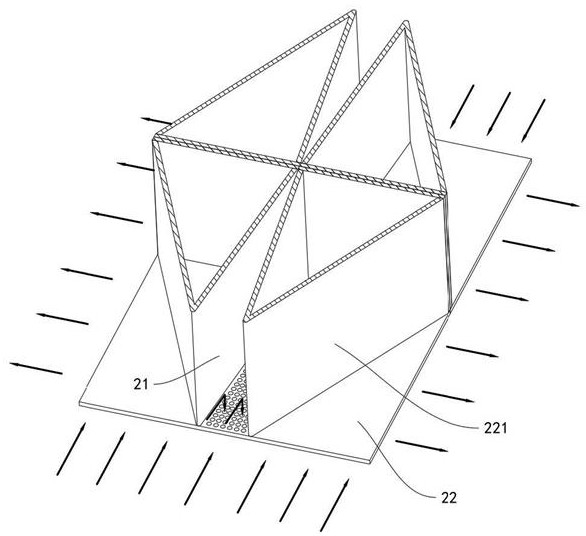 A carbon fiber preoxidation furnace with uniform temperature field