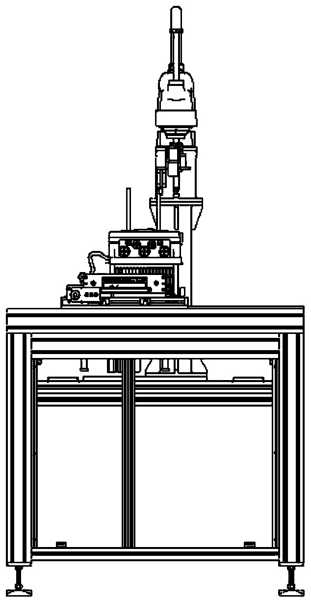 Detection device for frequency converter keyboard and fan