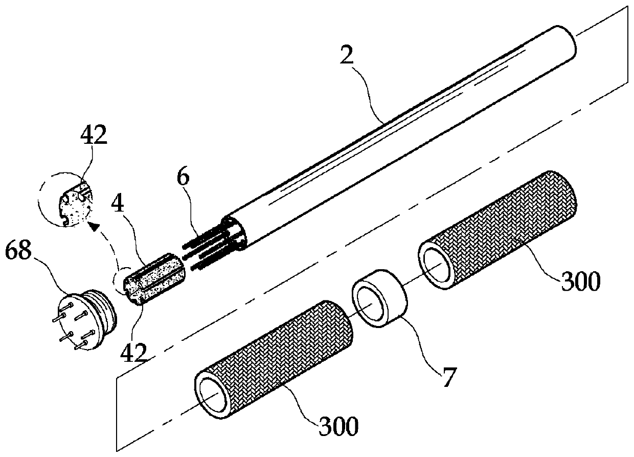 Radiator provided with heating device