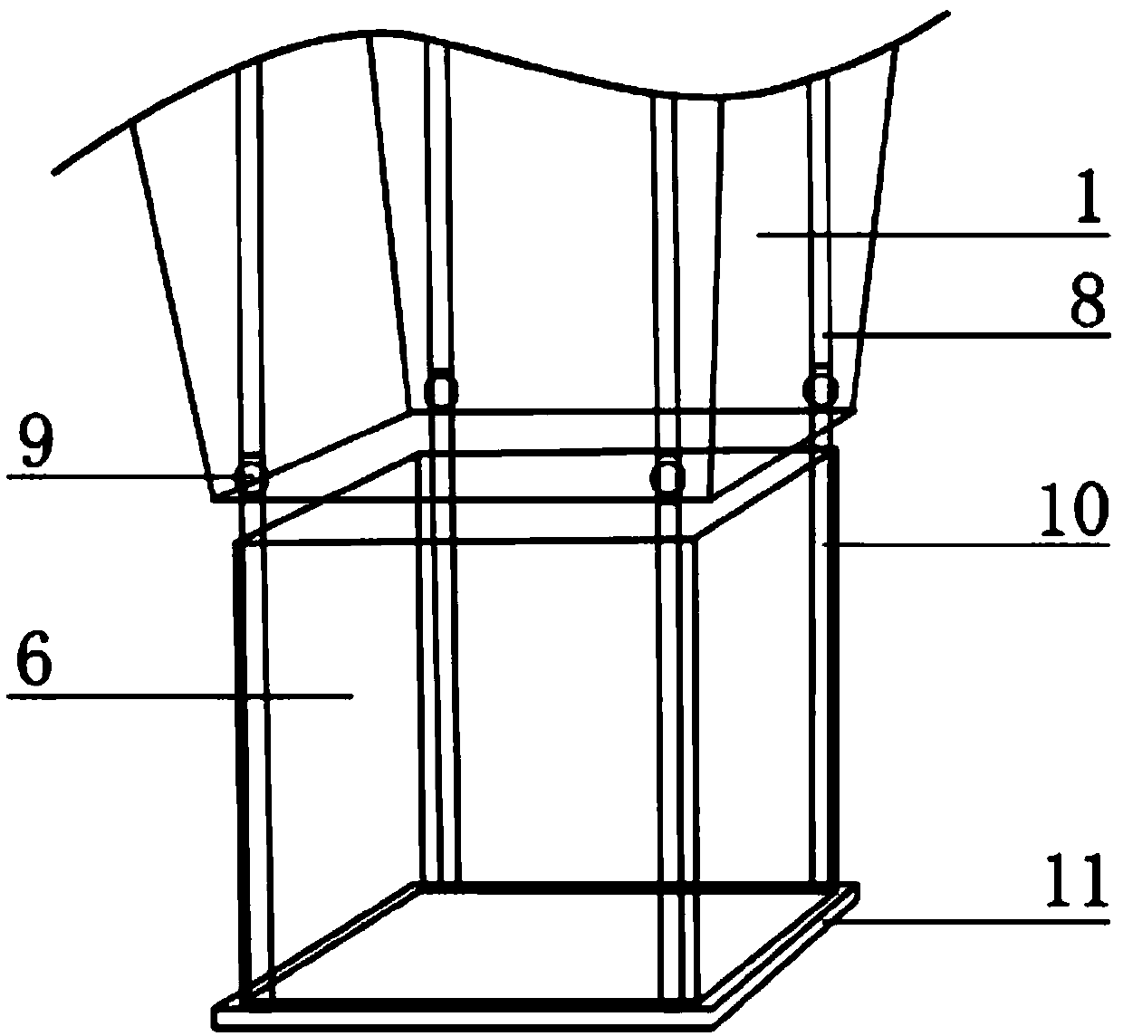 Closed and environment-friendly garbage can