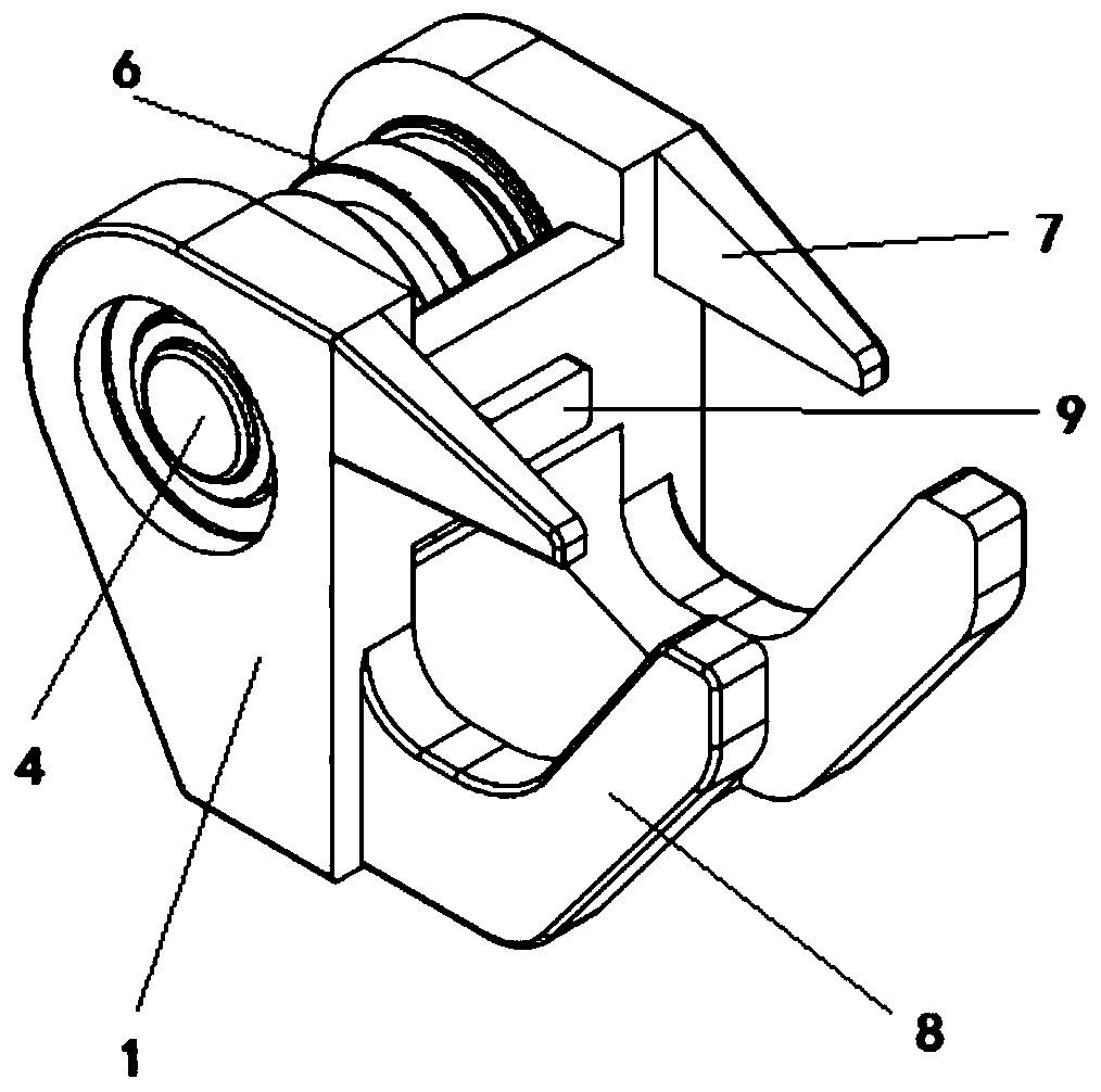 Swivel head for chain conveying equipment