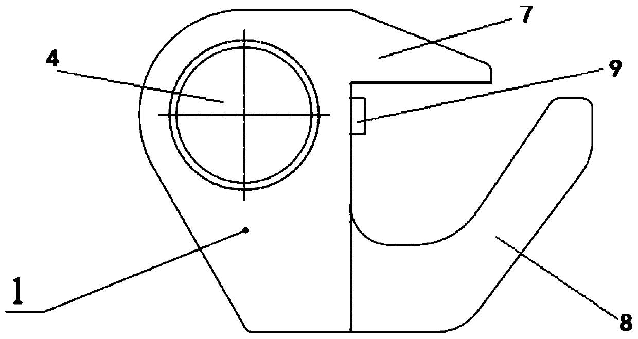 Swivel head for chain conveying equipment